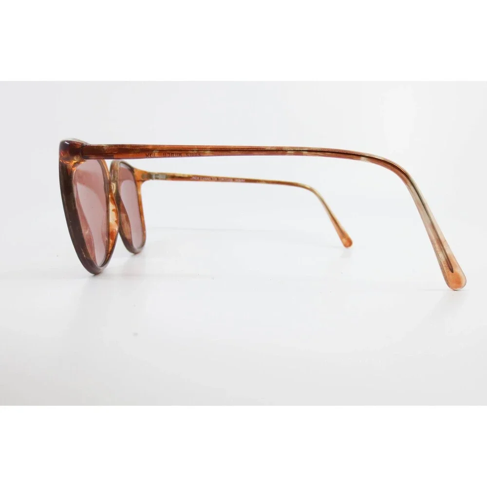 Linda Evans 108 Tortoise Oversized Round Eyeglass Frames Sans Pareil 54-14-140